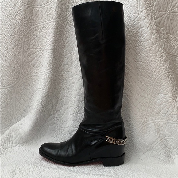 louboutin riding boots